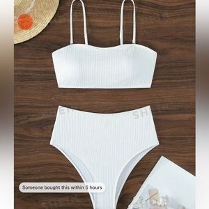 White swimsuit